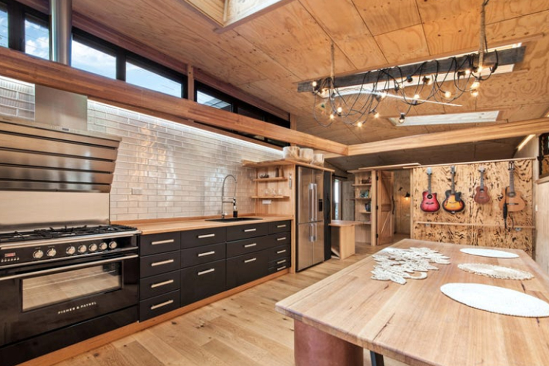 Woodlands — timber deck and courtyard