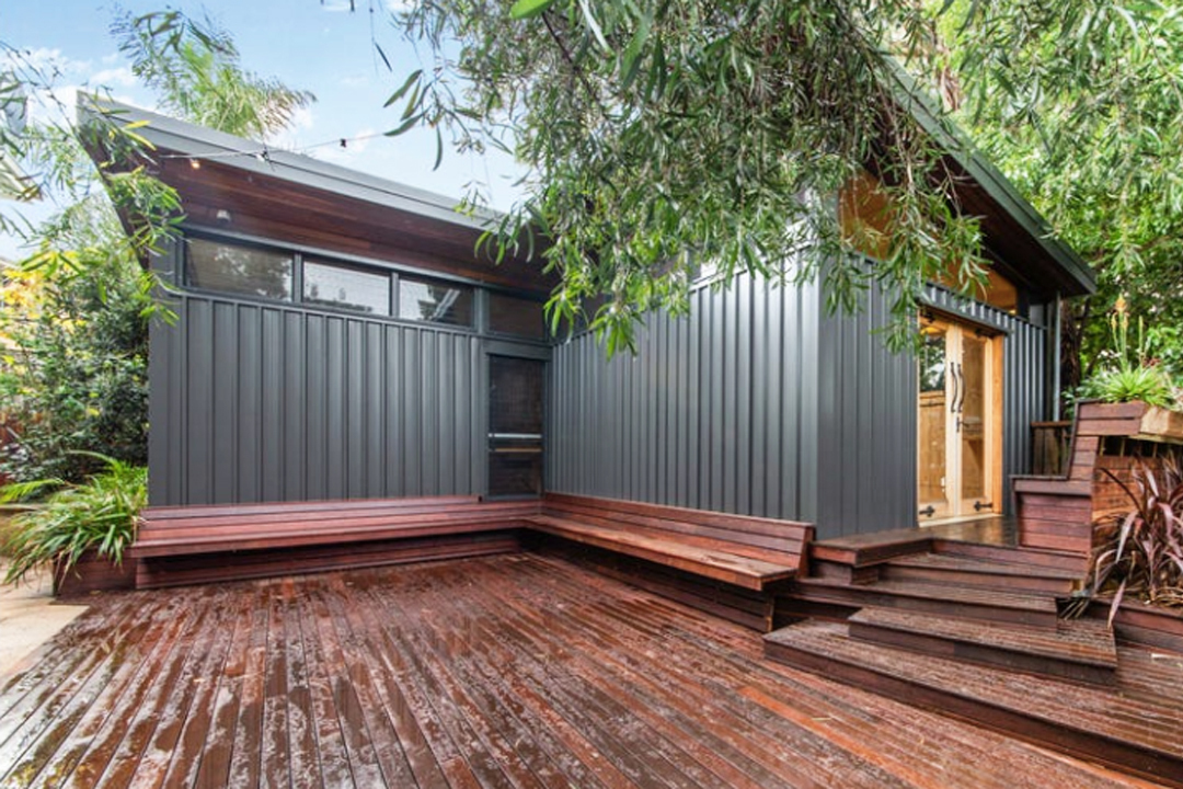 Custom new home in Woodlands, Perth by Build 32 Construction — exterior and timber deck